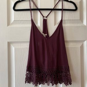 Cute plum top!